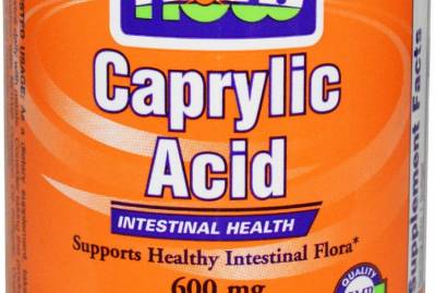Caprylic acid for systemic candida
