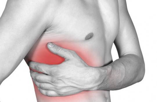 back rib pain shortness of breath