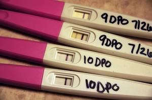 how long after implantation bleeding to take test