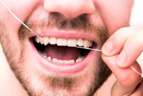 flossing and bad odor