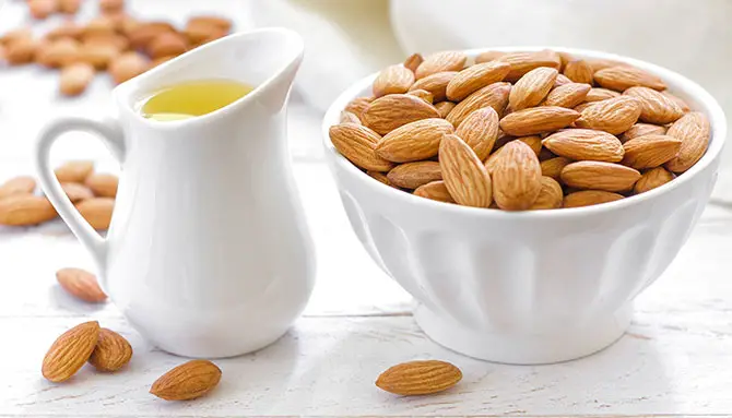 almond oil for skin