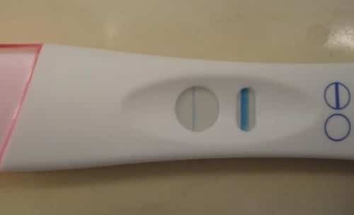 Blue Dye Pregnancy Test