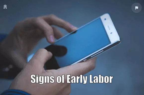 Signs of Early Labor