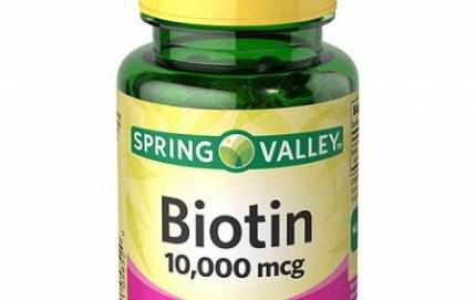 10000mcg Biotin supplement