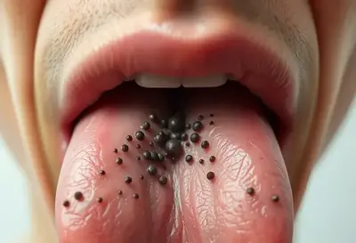 Black Bumps on Tongue