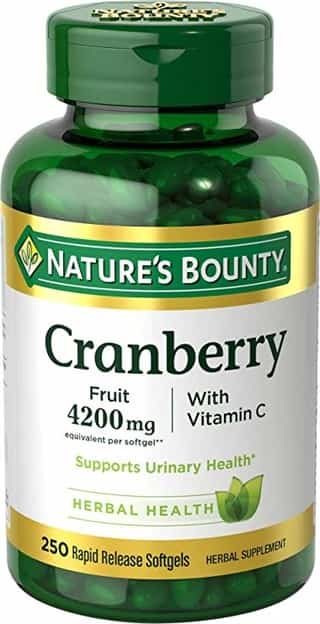 Cranberry pills (capsules)