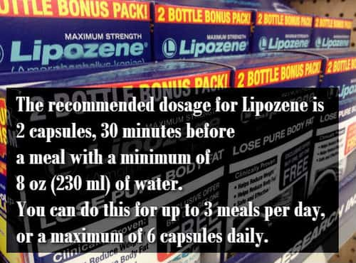 side effects of lipozene