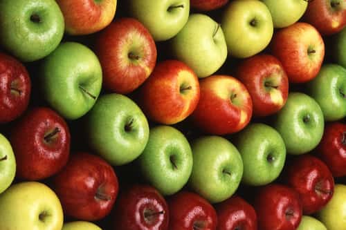 Apples as source of energy for human body