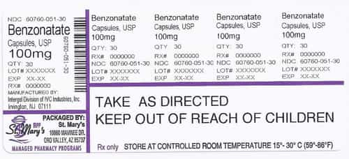 benzonatate over the counter 