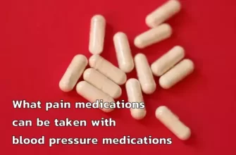 What pain medications can be taken with blood pressure medications