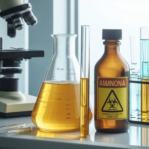 Urine with the smell of ammonium