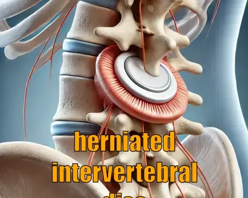 herniated intervertebral disc